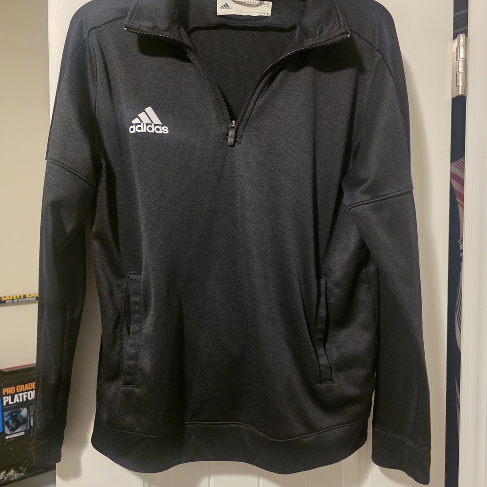 Adidas Black Athletic Pullover